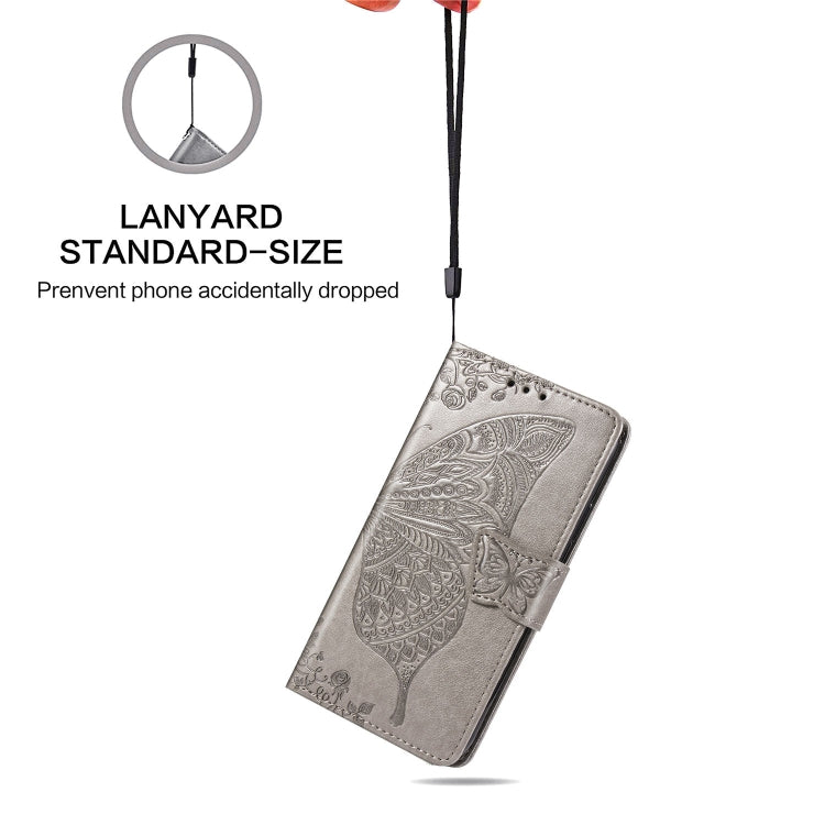 Butterfly Love Flowers Embossing Horizontal Flip Leather Case for Galaxy S10, with Holder & Card Slots & Wallet & Lanyard, For Galaxy S10