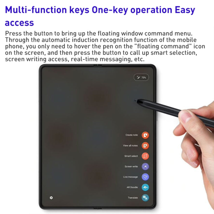 Pour stylet capacitif tactile Samsung Galaxy Z Fold3 5G/W22 5G, Pour Samsung Galaxy Z Fold3 5G/W22 5G