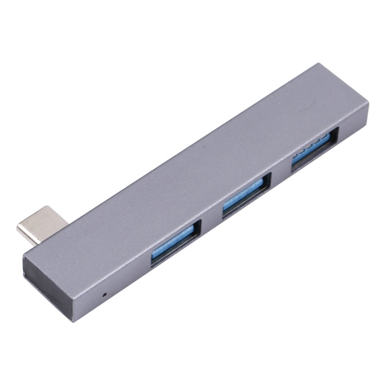 839 USB-C/Type-C Male to Dual USB 2.0+USB 3.0 Female Adapter, 839