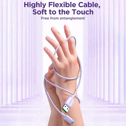 JOYROOM S-AL012A14 Multi-Color Series 2.4A USB to 8 Pin Fast Charging Data Cable, Length:1.2m, USB to 8 Pin