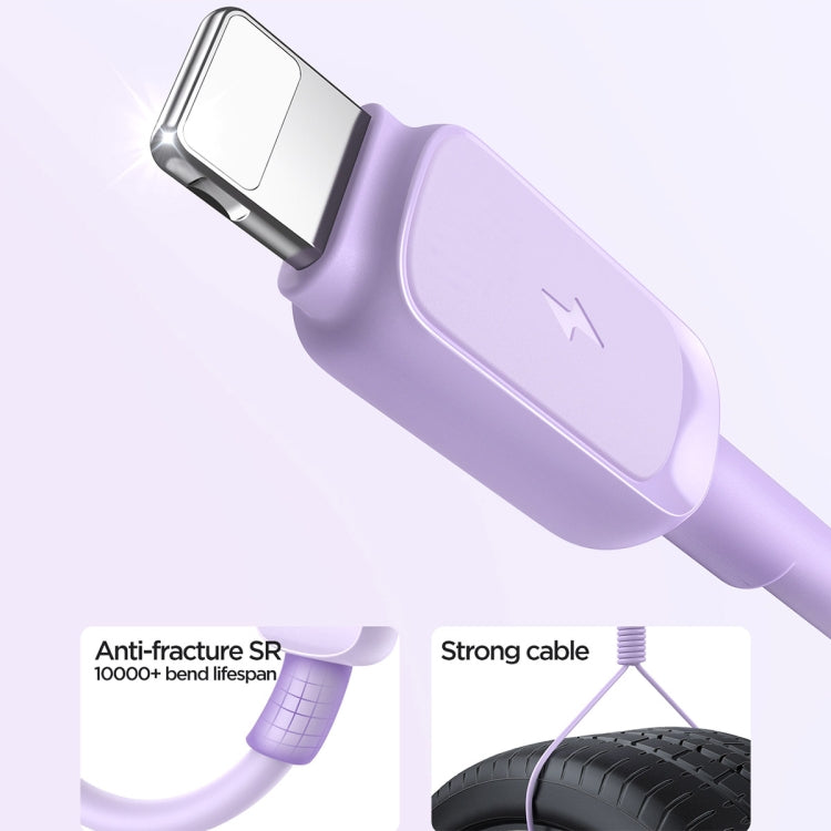 JOYROOM S-AL012A14 Multi-Color Series 2.4A USB to 8 Pin Fast Charging Data Cable, Length:1.2m, USB to 8 Pin