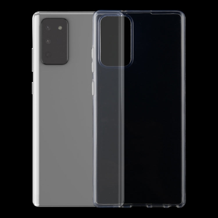 For Samsung Galaxy Note 20 5G 0.75mm Ultra-Thin Transparent TPU Protective Case, For Samsung Galaxy Note 20 5G