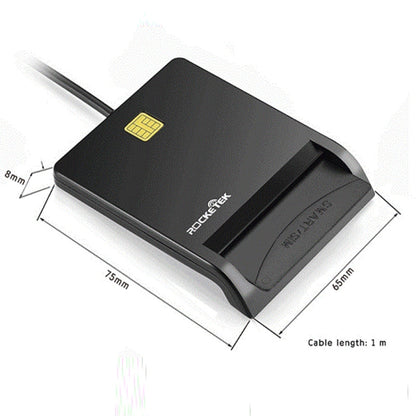 Lecteur de carte à puce ROCKETEK SCR1-C CAC ID SIM, SCR1-C