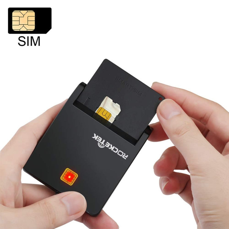 Lecteur de carte à puce ROCKETEK SCR1-C CAC ID SIM, SCR1-C