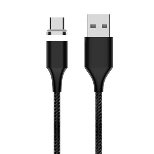 M11 5A USB to USB-C / Type-C Nylon Braided Magnetic Data Cable, Cable Length: 1m, USB-C / Type-C
