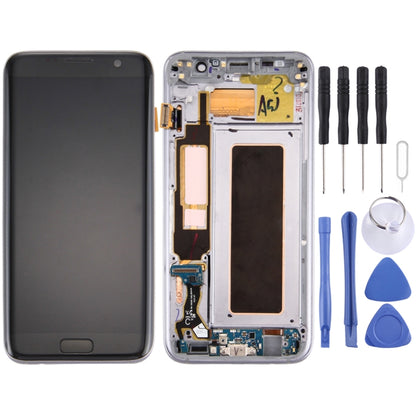 Écran LCD et numériseur d'origine pour Galaxy S7 Edge / G935A, avec châssis, port de charge, boutons de volume et d'alimentation, pour Samsung Galaxy S7 Edge / G935A, pour Galaxy S7 Edge / G935A (châssis), pour Galaxy S7 Edge / G935A