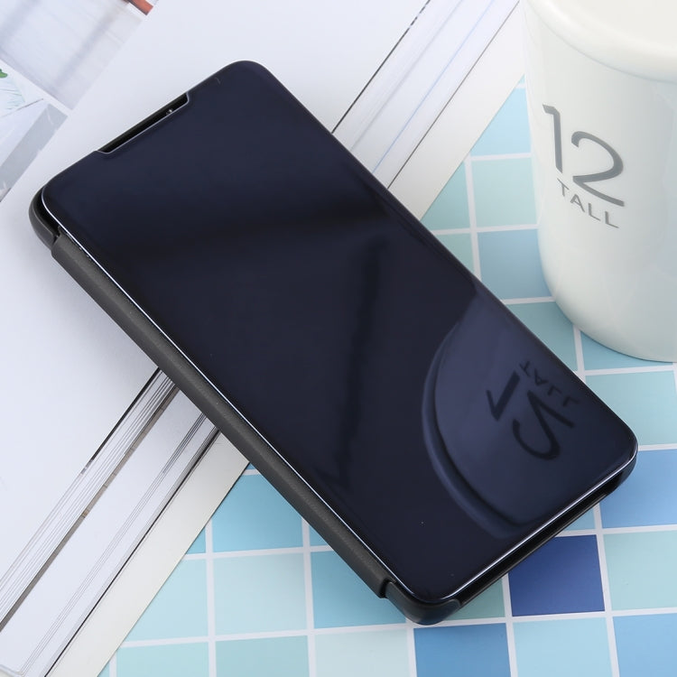 Étui en cuir PU électroplaqué à rabat horizontal miroir pour Galaxy S10, avec support, Pour Galaxy S10