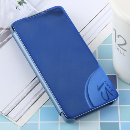 Étui en cuir PU électroplaqué à rabat horizontal miroir pour Galaxy S10, avec support, Pour Galaxy S10