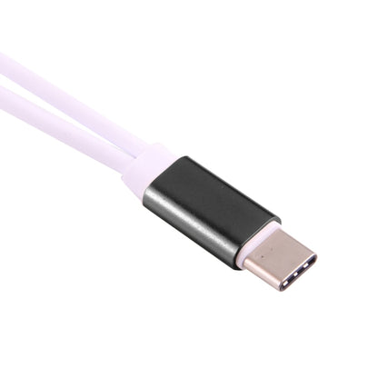 Adaptador de audio USB-C/Tipo-C macho a 3,5 mm hembra y Tipo-C hembra