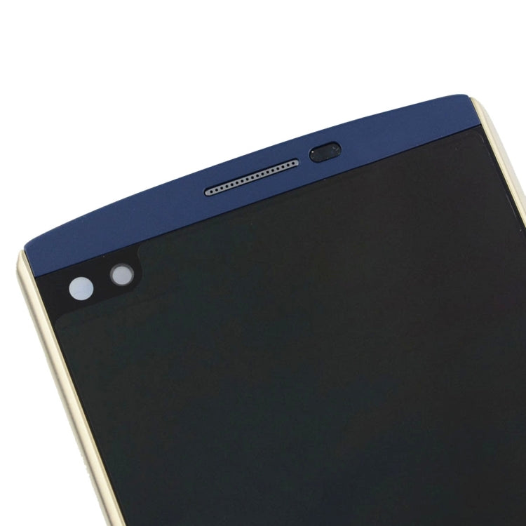 LCD Screen and Digitizer Full Assembly with Frame for LG V10 H960 H961 H968 H900 VS990, For V10 with Frame Blue