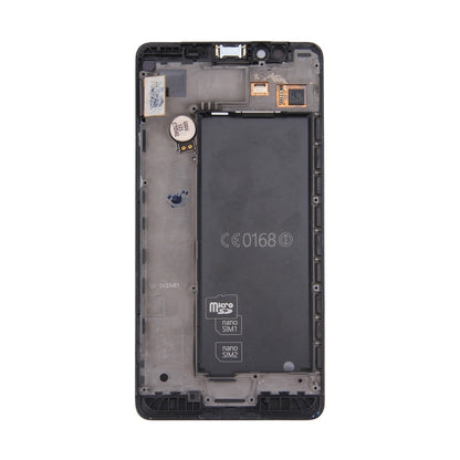 LCD Screen and Digitizer Full Assembly with Frame For Microsoft Lumia 950 , For Lumia 950 with Frame Black