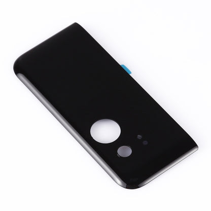 Coque arrière et lentille supérieure en verre pour Google Pixel 2 (noir)