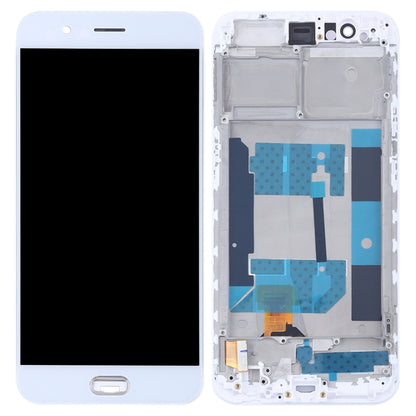 TFT Materials LCD Screen and Digitizer Full Assembly with Frame for OPPO R11, For OPPO R11