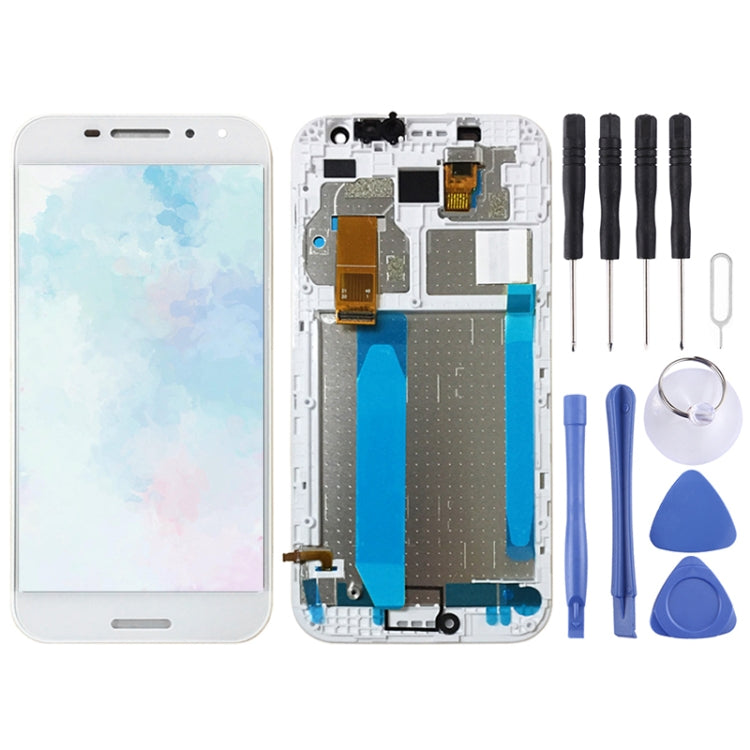 Pantalla LCD y digitalizador completo con marco para Vodafone Smart N8 VFD610, Smart N8 con marco