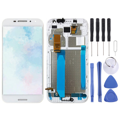 Pantalla LCD y digitalizador completo con marco para Vodafone Smart N8 VFD610, Smart N8 con marco