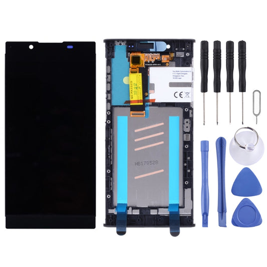 LCD-Bildschirm und Digitizer komplette Baugruppe mit Rahmen für Sony Xperia L1 G3311 G3312 G3313, Für Xperia L1 OEM