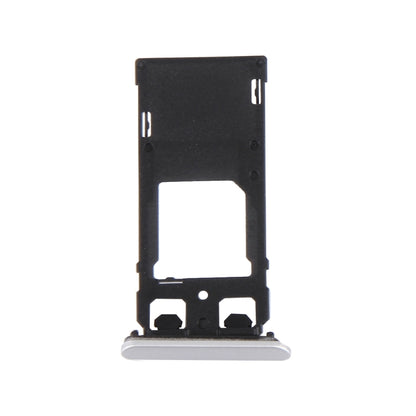 SIM Card Tray + Micro SD / SIM Card Tray + Card Slot Port Dust Plug for Sony Xperia X (Dual SIM Version), For Xperia X Dual SIM White, For Xperia X Dual SIM, For Xperia X Dual SIM Rose