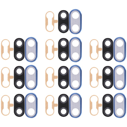 For Huawei Nova 3i 10pcs Back Camera Bezel with Lens Cover & Adhesive , For Huawei Nova 3i(10 PCS), Huawei Nova 3i