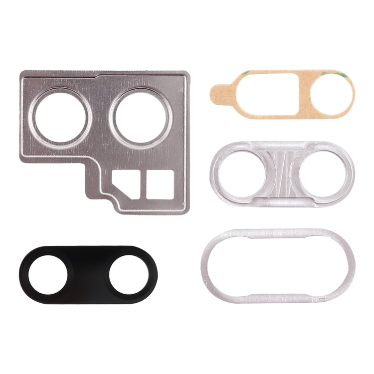 For Huawei P20 10pcs Back Camera Bezel with Lens Cover & Adhesive , For Huawei P20 with Lens
