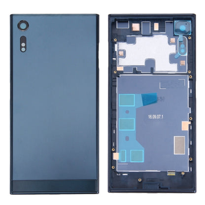 Back Battery Cover + Back Battery Bottom Cover + Middle Frame for Sony Xperia XZ, For Xperia XZ