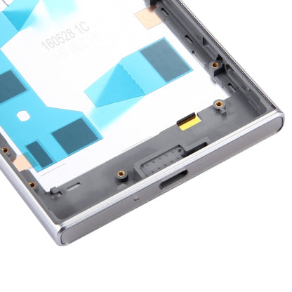 Back Battery Cover + Back Battery Bottom Cover + Middle Frame for Sony Xperia XZ, For Xperia XZ