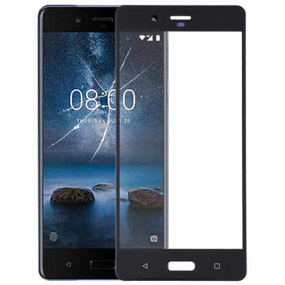 Front Screen Outer Glass Lens for Nokia 8 / N8 TA-1012 TA-1004 TA-1052, For Nokia 8
