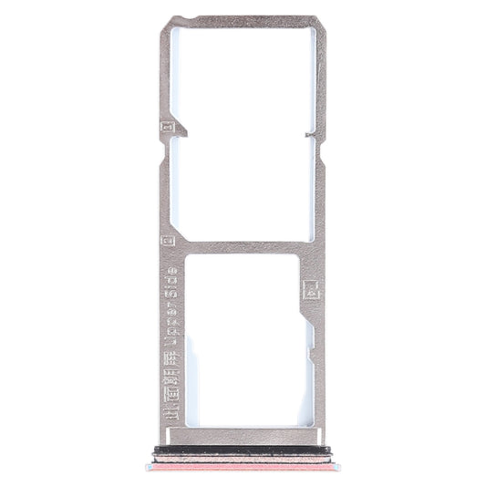 Para Vivo Y75 2 x Bandeja para tarjeta SIM + Bandeja para tarjeta Micro SD, Para Vivo Y75