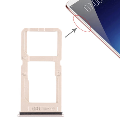 Pour Vivo X20 Plus, tiroir pour carte SIM + tiroir pour carte SIM / tiroir pour carte Micro SD, pour Vivo X20 Plus