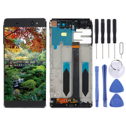 LCD-Bildschirm und Digitizer-Kompletteinheit mit Rahmen für Sony Xperia XA Ultra / C6 / F3211 / F3212 / F3215 / F3216 / F3213, Für Xperia XA Ultra