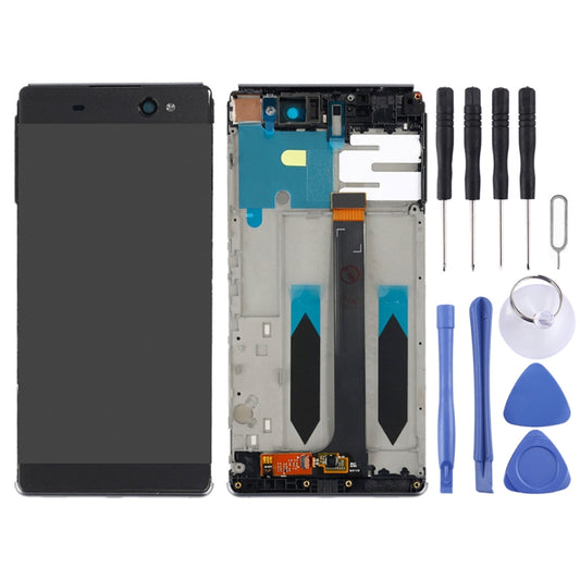 LCD-Bildschirm und Digitizer-Kompletteinheit mit Rahmen für Sony Xperia XA Ultra / C6 / F3211 / F3212 / F3215 / F3216 / F3213, Für Xperia XA Ultra