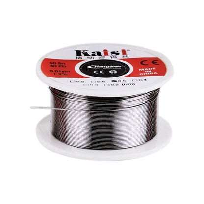 Kaisi 0.6mm Rosin Core Tin Lead Solder Wire for Welding Works, 50g, 0.6mm 50g