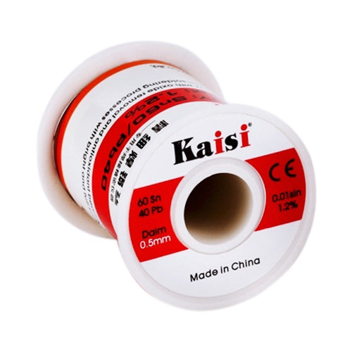 Kaisi 0.6mm Rosin Core Tin Lead Solder Wire for Welding Works, 150g, 0.6mm 150g