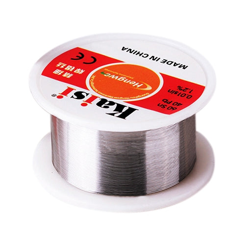 Fil à souder étain-plomb Kaisi de 0,3 mm avec noyau de colophane pour travaux de soudure, 50 g, 0,3 mm 50 g
