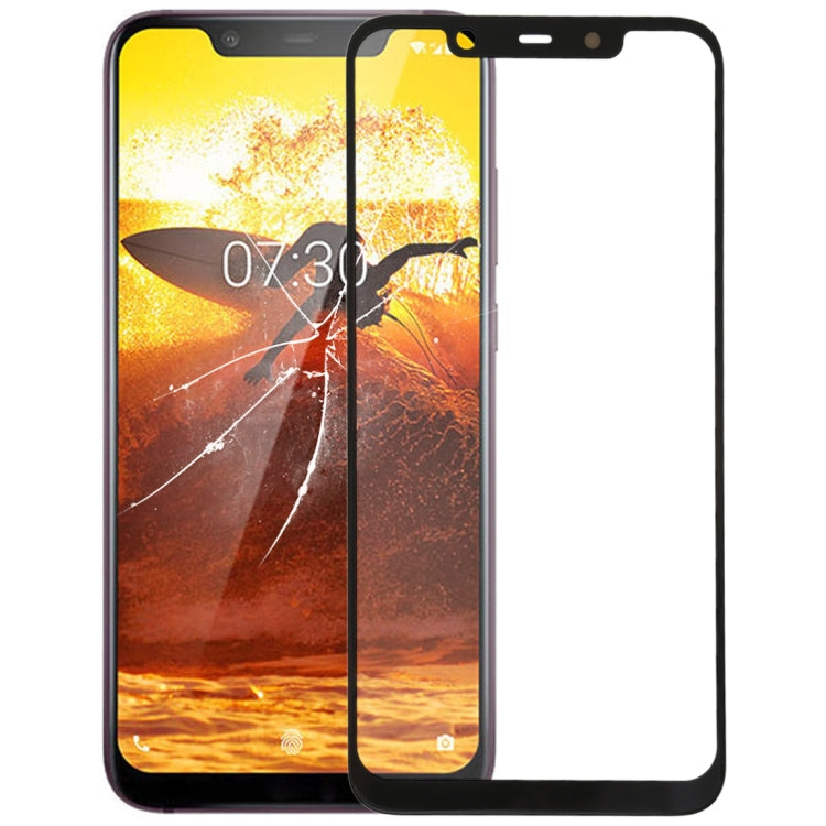 Cristal exterior de la pantalla frontal para Nokia X7 / 8.1 / 7.1 Plus TA-1131, para Nokia X7