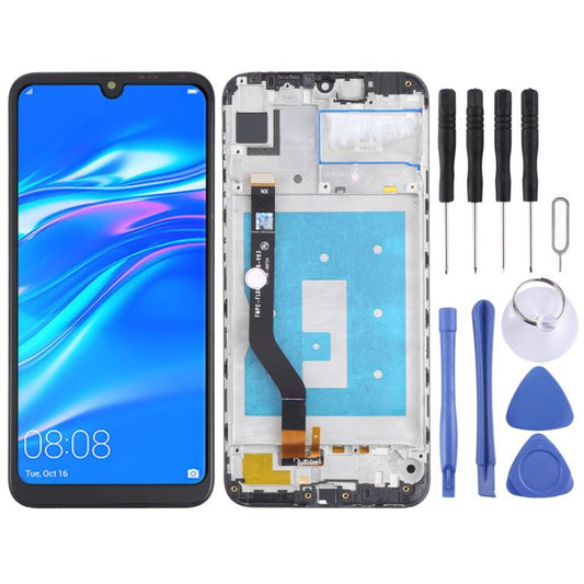 Écran LCD et numériseur complet avec cadre pour Huawei Y7 (2019) (version haute), pour Huawei Y7 (2019)