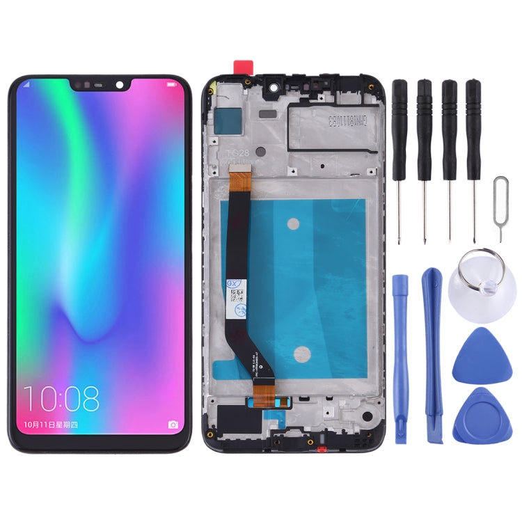 Écran LCD et numériseur complet avec châssis pour Huawei Honor 8C, Pour Huawei Honor 8C
