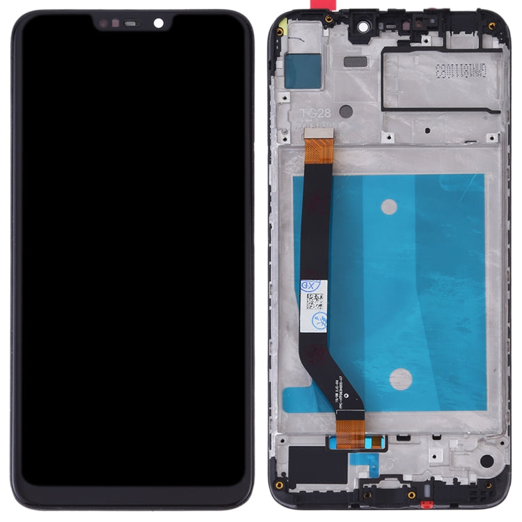 Écran LCD et numériseur complet avec châssis pour Huawei Honor 8C, Pour Huawei Honor 8C