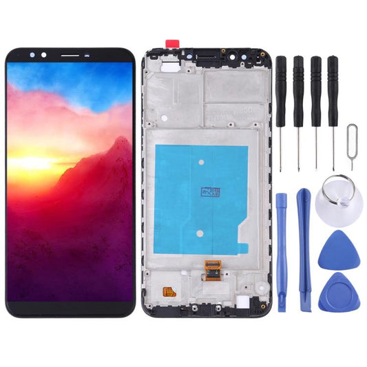 Écran LCD et numériseur complet avec cadre pour Huawei Y7 (2018), pour Huawei Y7 (2018)