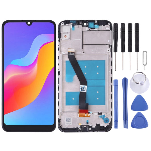 LCD-Bildschirm und Digitizer-Komplettbaugruppe mit Rahmen für Huawei Honor Play 8A, Für Huawei Honor Play 8A