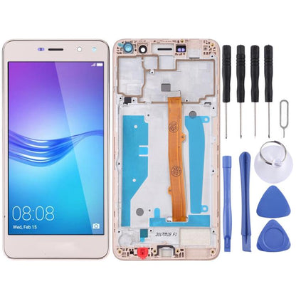 LCD Screen and Digitizer Full Assembly with Frame for Huawei Y5 (2017), For Huawei Y5 (2017), For Huawei  Y5 (2017)
