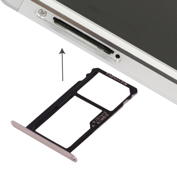 For Huawei Honor 7 Nano SIM Card Tray + Nano SIM / Micro SD Card Tray, For Huawei Honor 7, For Honor 7