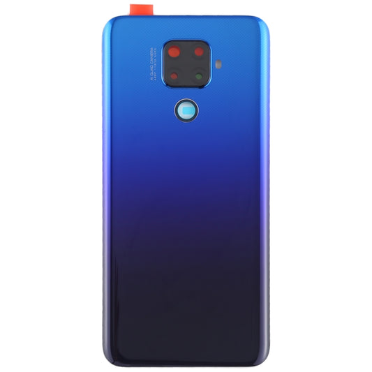 Coque arrière de batterie d'origine avec cadre d'objectif d'appareil photo pour Huawei Mate 30 Lite, Pour Huawei Mate 30 Lite(Original)