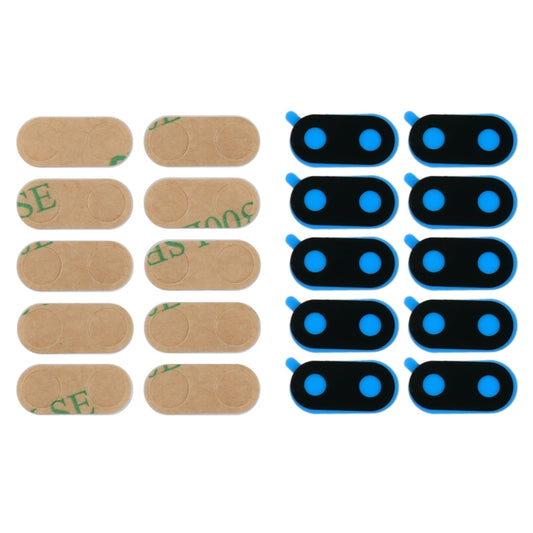 For Huawei Mate 10 Lite  10pcs Back Camera Lens with Adhesive , For Huawei Mate 10 Lite