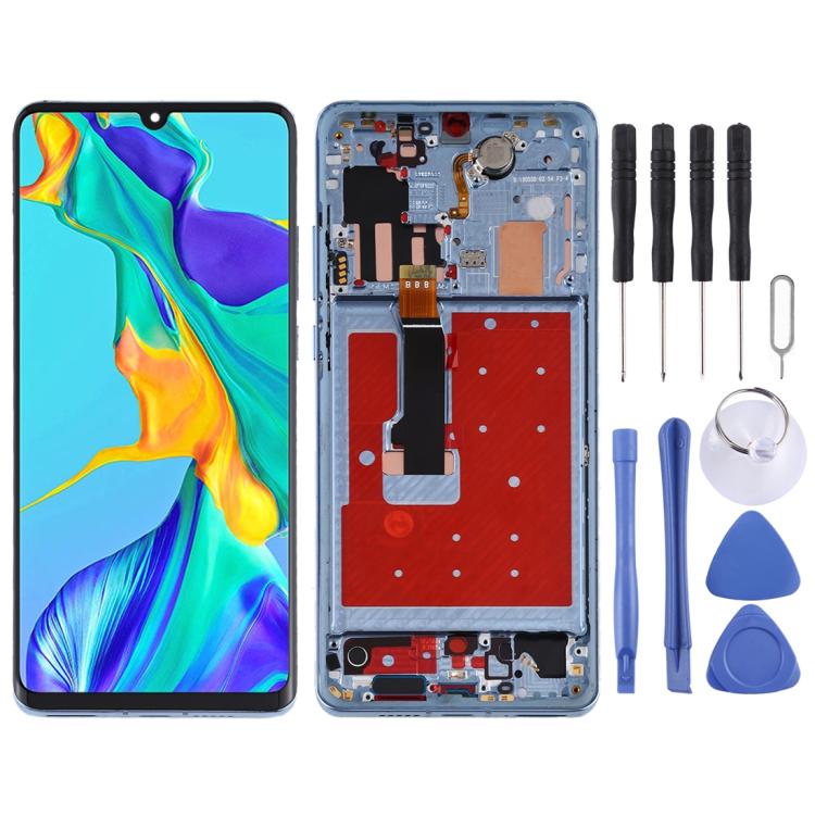 Écran LCD et numériseur complet avec cadre pour Huawei P30 Pro, pour Huawei P30 Pro avec cadre, pour Huawei P30 Pro (Breathing Crystal), pour Huawei P30 Pro (Twilight)