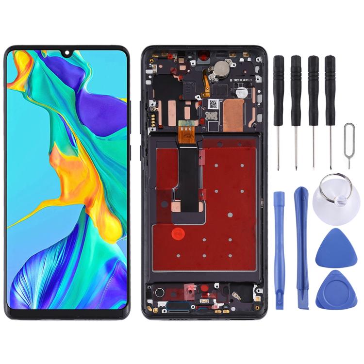 Écran LCD et numériseur complet avec cadre pour Huawei P30 Pro, pour Huawei P30 Pro avec cadre, pour Huawei P30 Pro (Breathing Crystal), pour Huawei P30 Pro (Twilight)