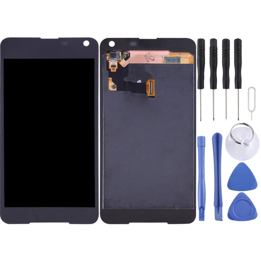 LCD Screen and Digitizer Full Assembly for Microsoft Lumia 650 , For Lumia 650 Black