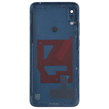 Cache batterie avec cadre d'objectif d'appareil photo et boutons latéraux pour Huawei Enjoy 9e, Pour Huawei Enjoy 9e, Pour Enjoy 9e (Café)