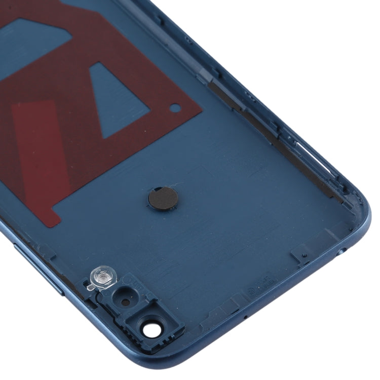 Cache batterie avec cadre d'objectif d'appareil photo et boutons latéraux pour Huawei Enjoy 9e, Pour Huawei Enjoy 9e, Pour Enjoy 9e (Café)