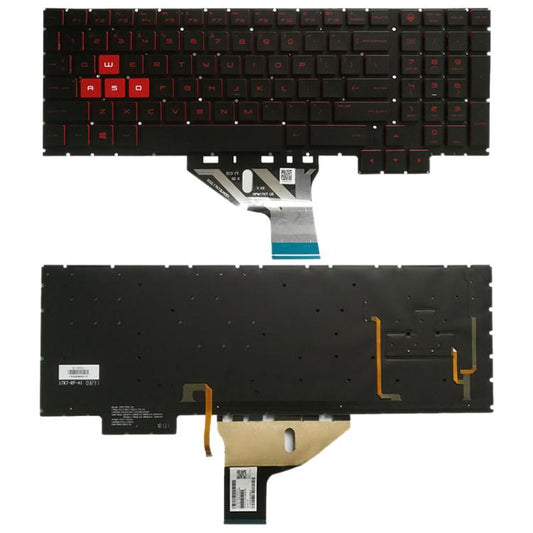 US-Version-Tastatur mit Tastaturbeleuchtung für HP Omen 15-CE 15-CE000 15-CE026TX 15-CE005TX 15-CE006TX 15-CE001TX 15-CE002TX, Für Omen 15-CE (US)