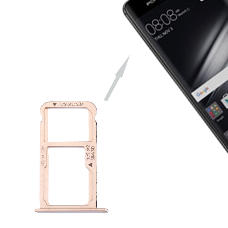 For Huawei Mate 9 SIM Card Tray & SIM / Micro SD Card Tray, For Huawei Mate 9